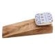 2 Pieces Blue Border Design Square Ceramic Wooden Door Stoper